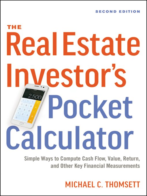 Title details for The Real Estate Investor's Pocket Calculator by Michael Thomsett - Available